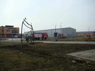 Begyakorló gyakorlat a raklapüzemben