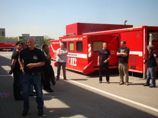 Schöneckben jártak a gyomaendrődi tűzoltók
