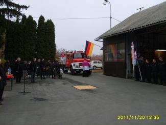 Új tűzoltó gépjárműfecskendővel gyarapodtunk