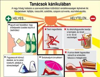 Hőségriadó ma éjféltől
