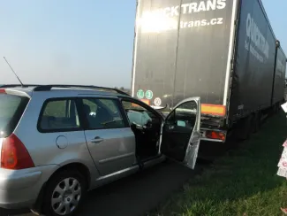 Körösladány felé autóbaleset
