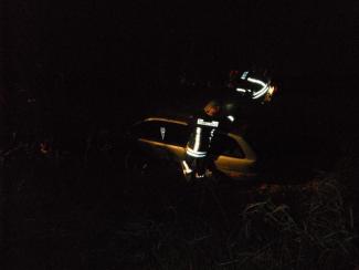 Autó az árokba hajtott Körösladány felé
