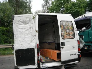 Közúti baleset.