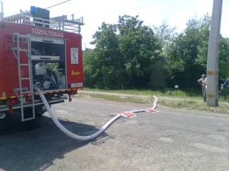 Álmosdomb utcai lakástűz