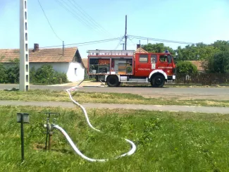 Álmosdomb utcai lakástűz