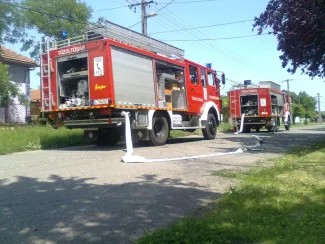 Lakástűz elektromos hiba miatt