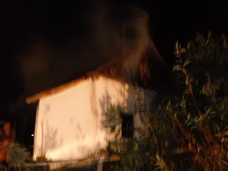 Éjjeli lakástűz Öregszőlőben
