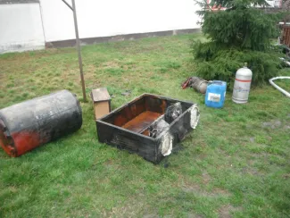 Lakástűz Gyomaendrődön