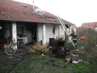 Lakástűz Gyomaendrődön