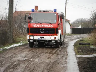 Kéménytűz.