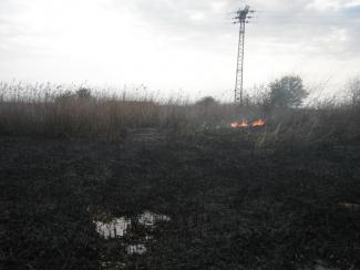 Gaz avar égett.