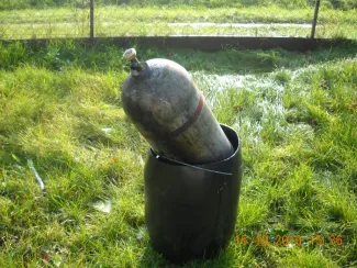 Gázrobbanás Nagylaposon